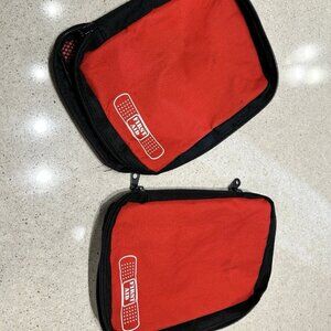 Set of 2 Compact First Aid Organizer Bags – 9" x 7"
